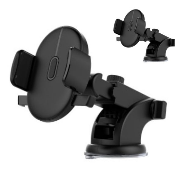 Dashboard Car Phone Holder (360° Rotation, One-Touch Mount)
